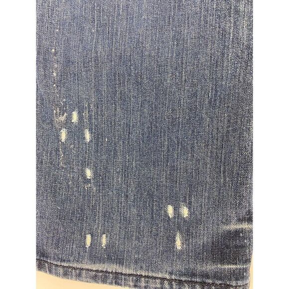 Circa 2005 Levi's Red Slim Straight Jeans Unique Rare Unisex - Size 33 * 30 - Picture 10 of 11